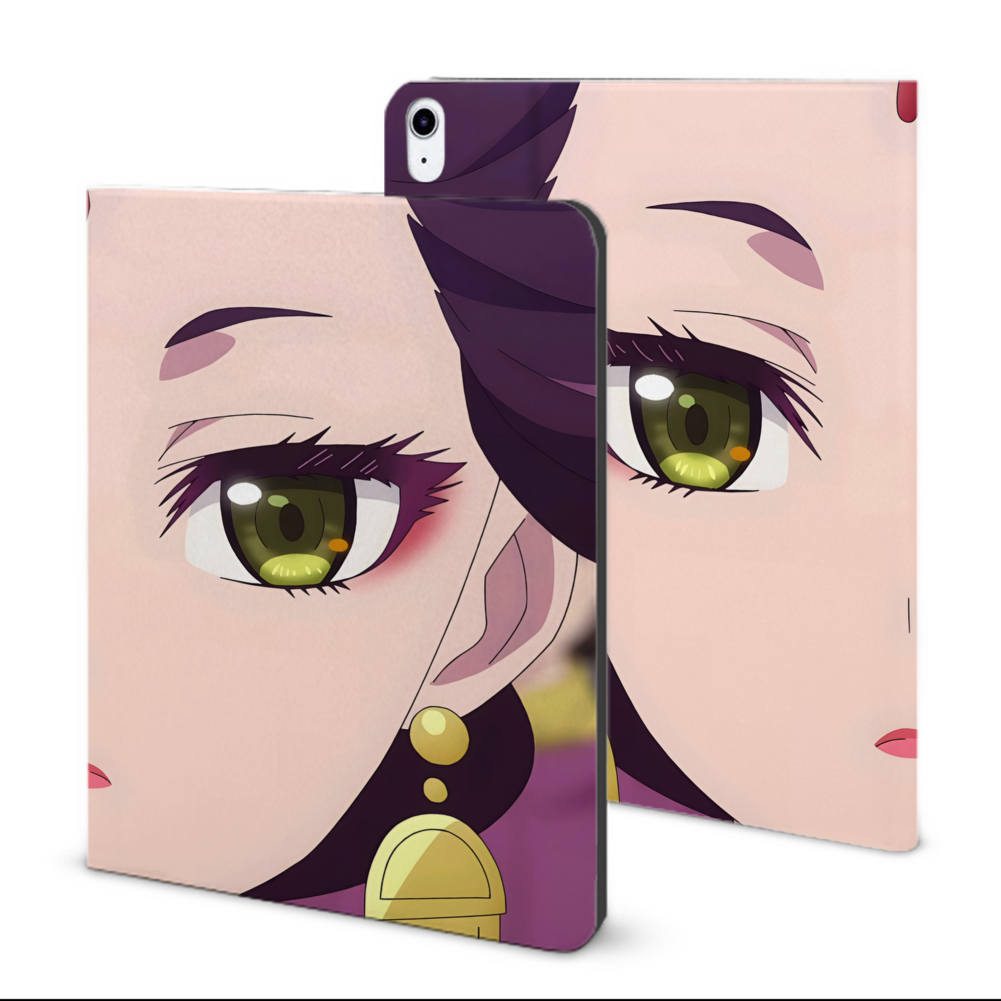 （画像用） 薬屋のひとりごと The Apothecary Diaries IPad ケース ブック型 PUレザー TPU 耐衝撃 軽量 薄型 ペン収納なし 全面保護 IPad 各モデル対応
